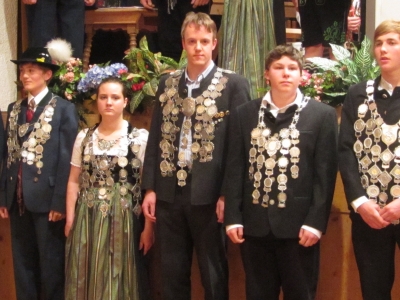 Foto auf dem Gausch&uuml;tzenball in Oberammergau